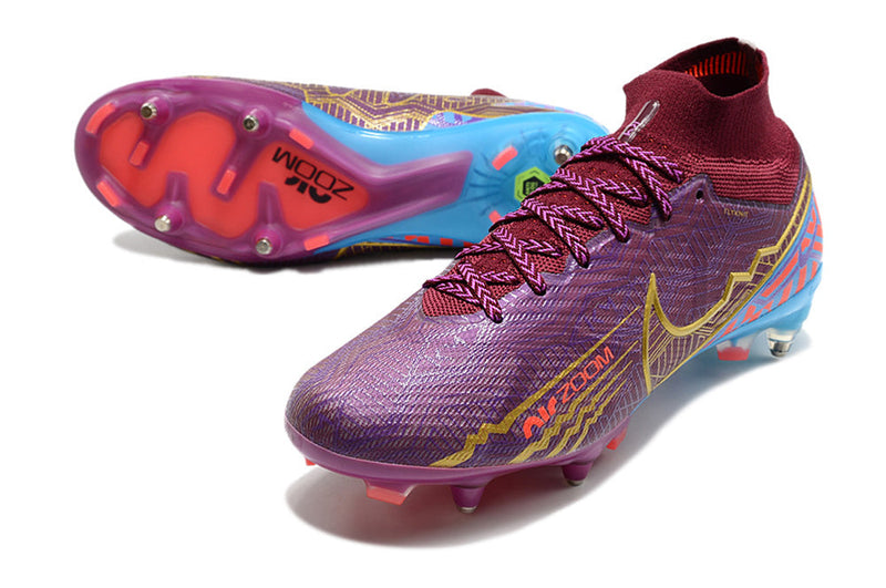 Chuteira Campo Nike Air Zoom Mercurial Superfly 9 SG Elite + Brindes Exclusivos