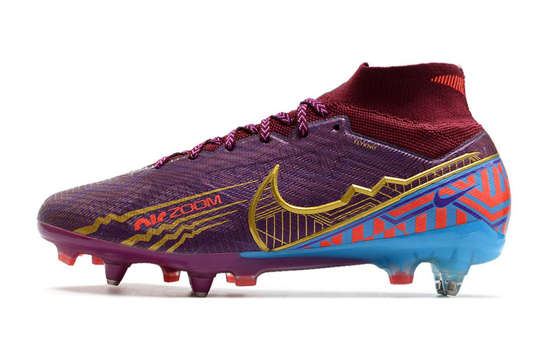 Chuteira Campo Nike Air Zoom Mercurial Superfly 9 SG Elite + Brindes Exclusivos