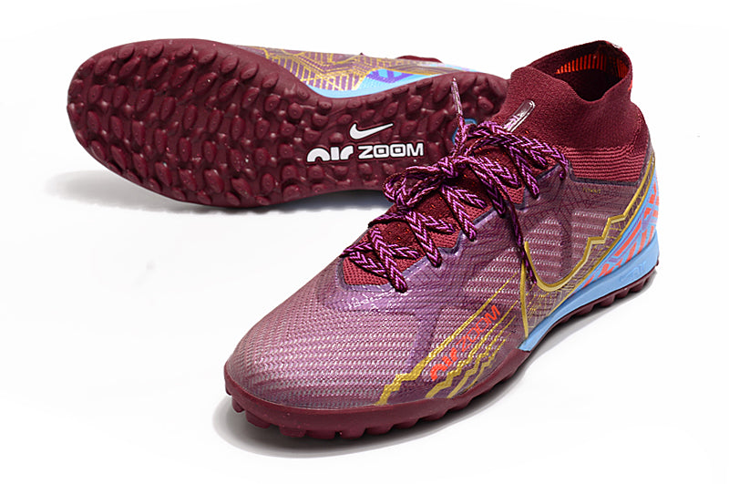 Chuteira Society Nike Air Zoom Mercurial Superfly 9 TF Elite + Brindes Exclusivos