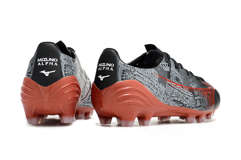 Chuteira Campo Mizuno Alpha FG   Elite + Brindes Exclusivos