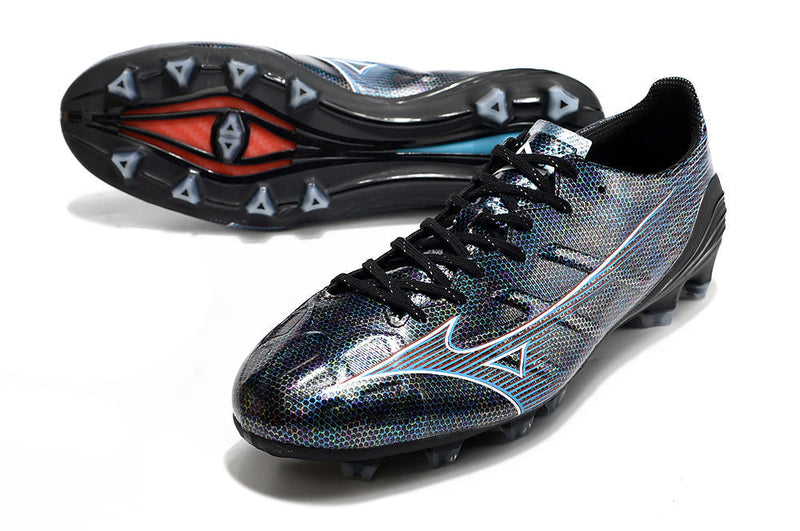 Chuteira Campo Mizuno Alpha FG   Elite + Brindes Exclusivos