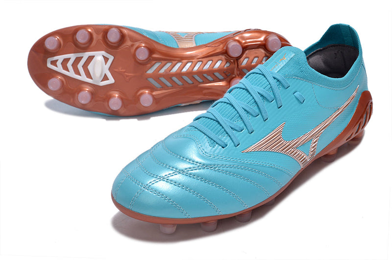 Chuteira Campo Mizuno Morelia Neo FG Elite + Brindes Exclusivos