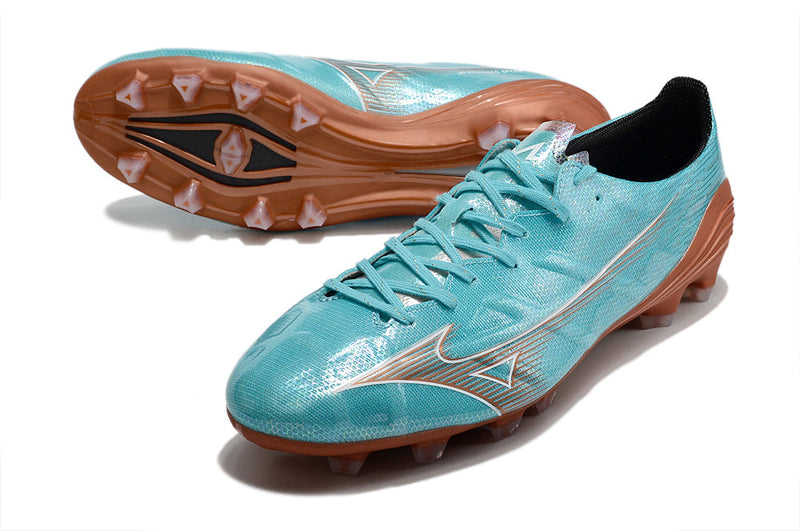 Chuteira Campo Mizuno Alpha FG   Elite + Brindes Exclusivos