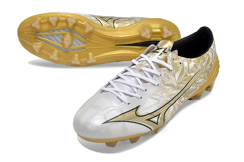 Chuteira Campo Mizuno Alpha FG   Elite + Brindes Exclusivos