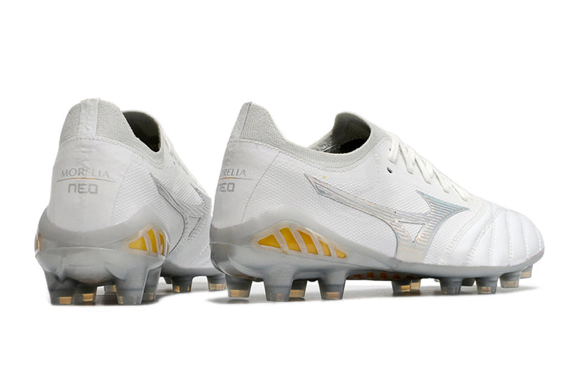Chuteira Campo Mizuno Morelia Neo FG Elite + Brindes Exclusivos