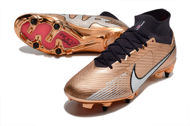 Chuteira Campo Nike Air Zoom Mercurial Superfly 9 SG - Trava Mista Elite + Brindes Exclusivos