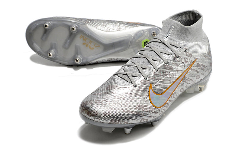 Chuteira Campo Nike Air Zoom Mercurial Superfly 9 SG Elite + Brindes Exclusivos