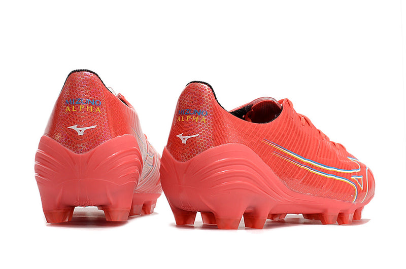 Chuteira Campo Mizuno Alpha FG   Elite + Brindes Exclusivos